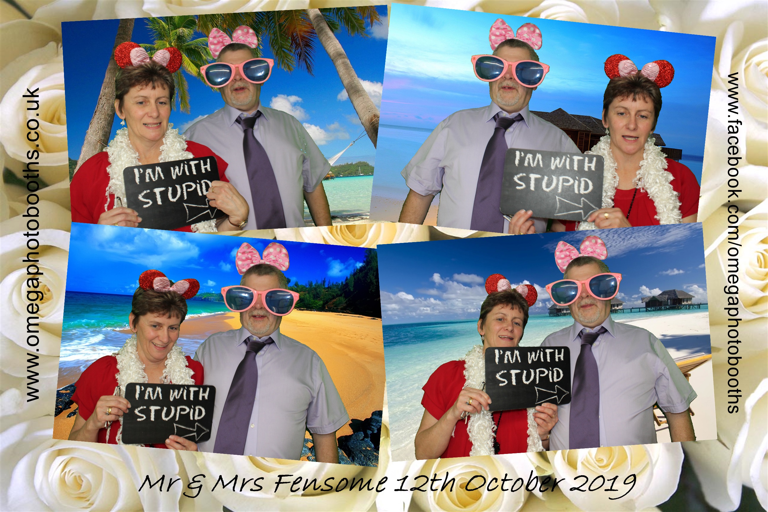 Mr & Mrs Fensome | View more photos from the event at gallery.omegaphotobooths.co.uk/u/Omega-Photobooths/Mr-Mrs-Fensome